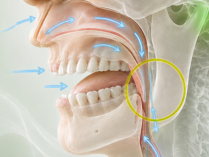 Schnarchschutz-Schiene für ruhigen Schlaf