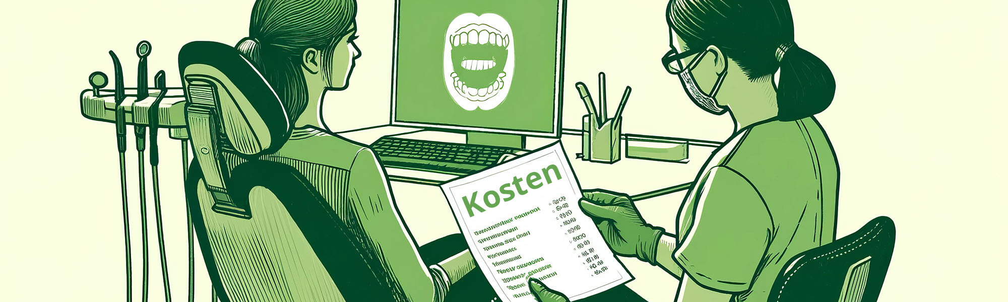 Zahnarztpraxis Ratenzahlung Sandra Grün